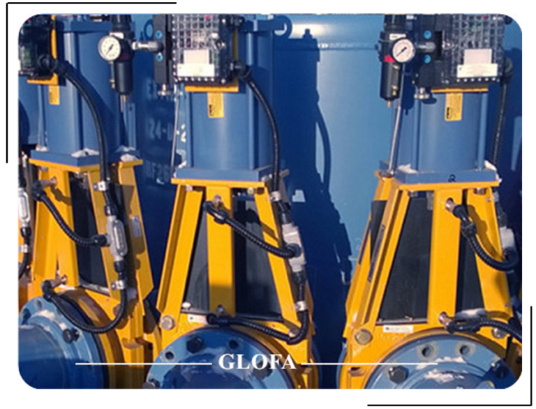 KGA or KGD Type Slurry Knife Gate Valve GLOFA VALVE CORP. I GLOFA